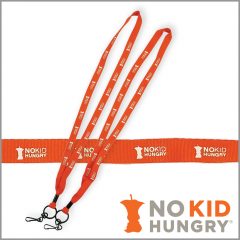 Taste of the Nation, 18" Orange Lanyards, product thumbnail