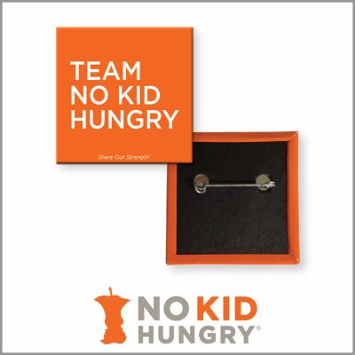 Taste of the Nation, Team No Kid Hungry 2in Pin, product thumbnail